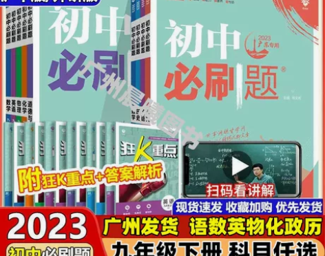 物理初中 初中物理广东专用2023春新版必...