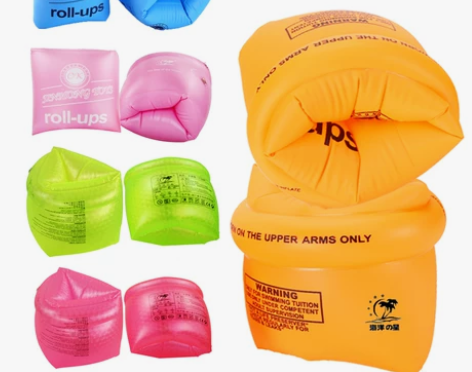 新款游泳圈手臂圈成人儿童水袖游泳装备浮袖泳...