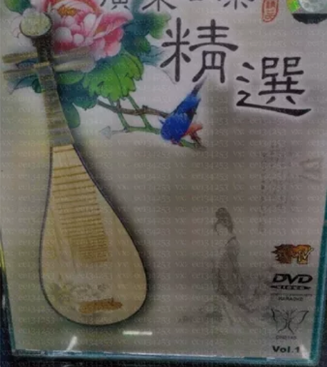 广东音乐精选1 原人原凑MTV  1碟DV...