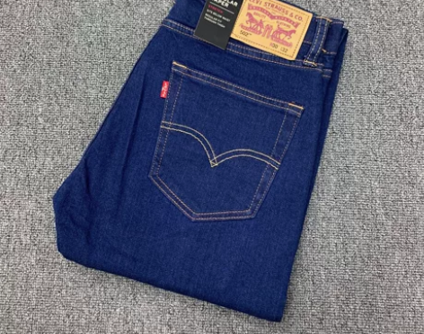 Levis/李维斯男士502经典直筒修身牛...