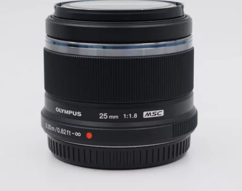 奥林巴斯微单定焦镜头45/1.8银色 感兴...
