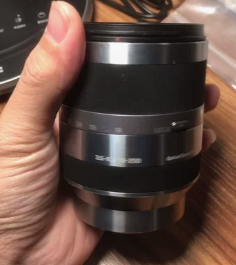 98新银色索尼E 18 200 oss长焦...