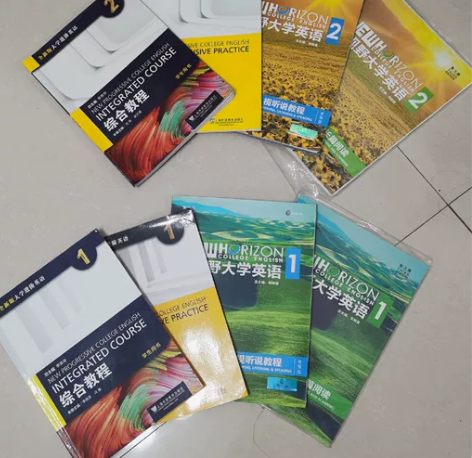新视野大学英语1，2，3，4 新潮大学英语...