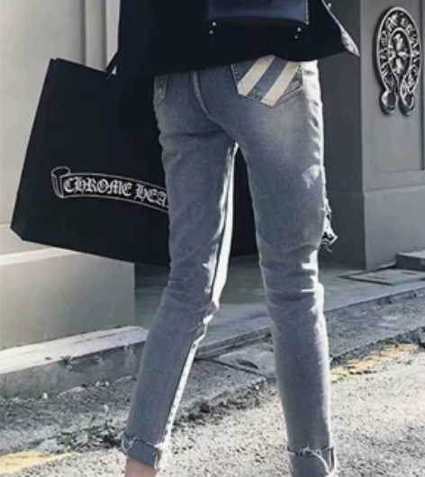 GUIJIANG定制牛仔裤女秋装2019新...