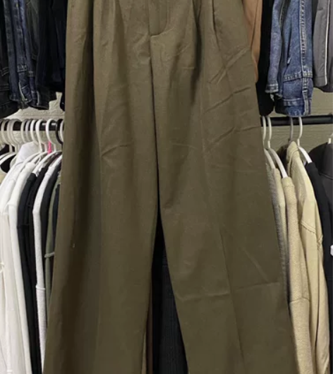 秋冬复古西裤  腰围66 裤长106 全新...