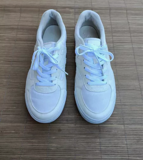 二手新百伦40.5码帆布休闲鞋 鞋子保证正...