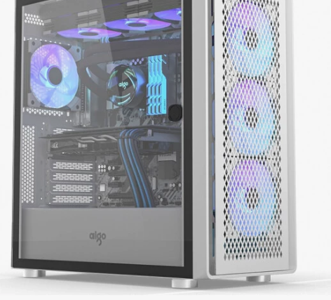 爱国者破晓X3电脑主机箱台式全侧透防尘游戏...