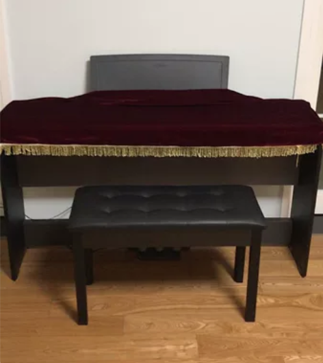 雅马哈88键电钢琴，只弹过几回，就买钢琴了...