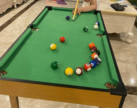 【礼遇价】儿童台球孩子6男孩台球桌家用迷你...