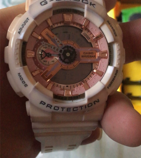 卡西欧手表 换上电池 显示不清楚 不知道咋...