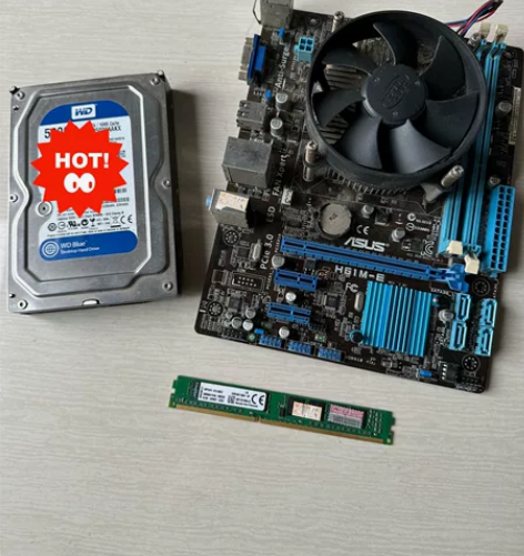 华硕h61主板 G1620金士顿r3 4g...