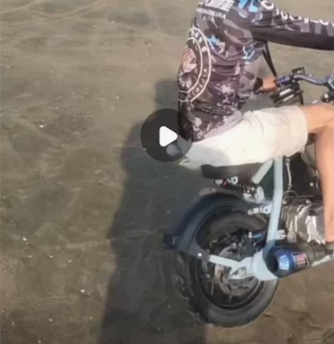 越野、沙滩、代步摩托,手工打造,110发动...