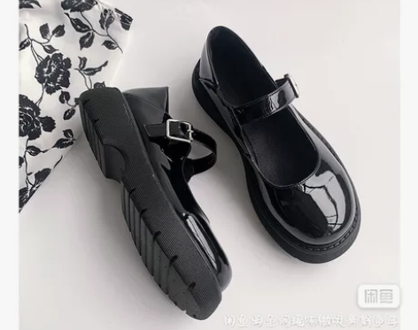 2021新款玛丽珍鞋日系jk软妹圆头娃娃鞋...