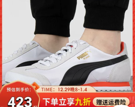 个人二手PUMA彪马男鞋  41  鞋面刷...