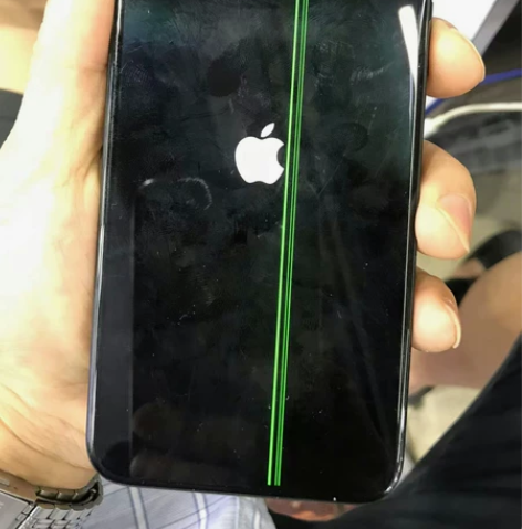 低价处理一块黑色苹果X 瑕疵屏只是卖这块屏...