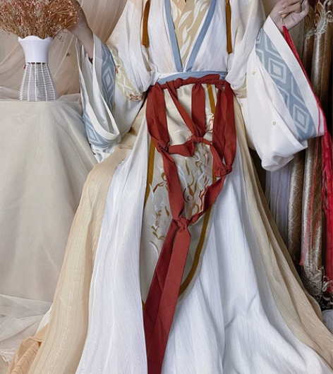 闺梦令【陈三愿】正品原创晋制汉服女秋冬改良...