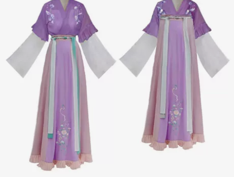 素羽华裳【棠茶】汉服女晋制十二破5米齐腰襦...