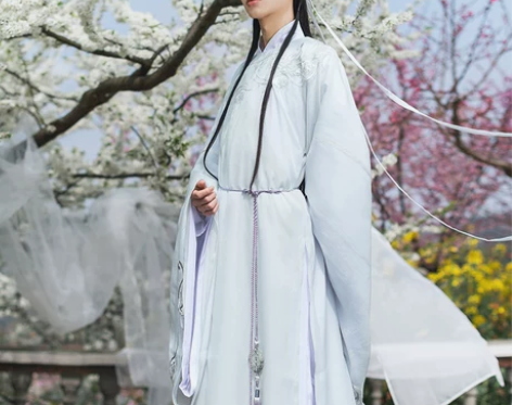 【礼遇价】如梦霓裳原创汉服男大袖圆领袍清越...