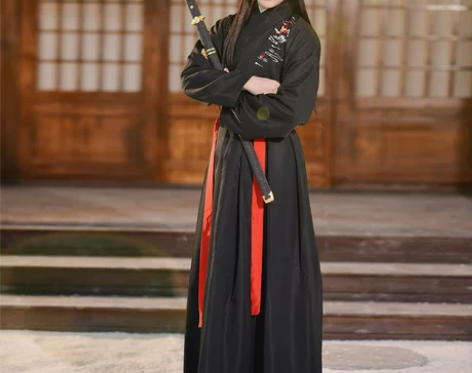 如梦霓裳汉服男装交领襦裙狮火原创日常中国风...