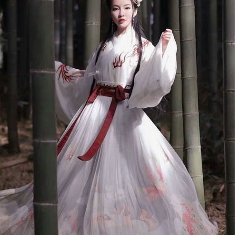 包邮全新汉服｜汉服都城南庄渡九天齐腰襦裙绝...