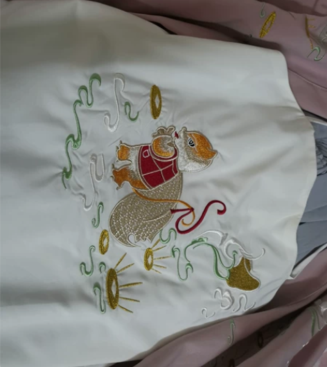 五五年原创汉服  吊牌在！！！ 摇钱鼠 无...