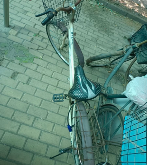 自行车 代步自行车 正常骑行 车胎和扎都是...