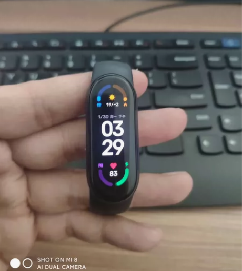 小米6手环NFC版本 无划痕 12月份去...