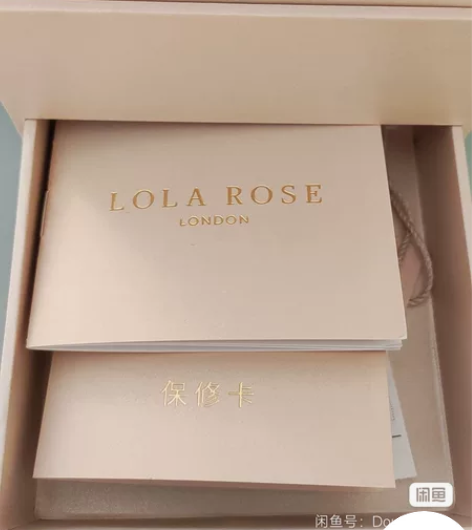 lola rose手表，九成新，不带了 感...