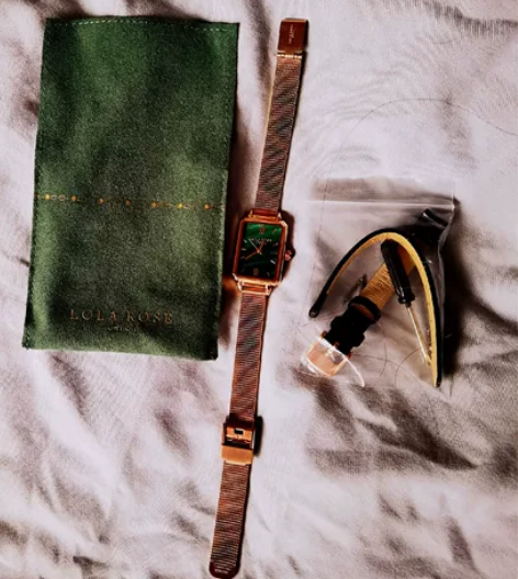 LOLA ROSE罗拉玫瑰汤唯同款经典小绿...