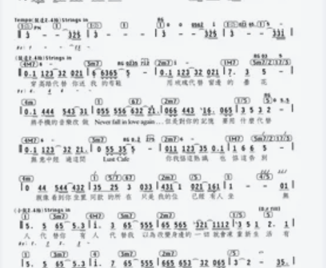 乐队功能谱，手写谱，台湾谱，乐队谱。每日更...