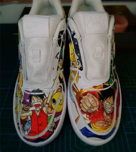 潮鞋手绘，彩绘私人订制 非普通漆，用GW模...