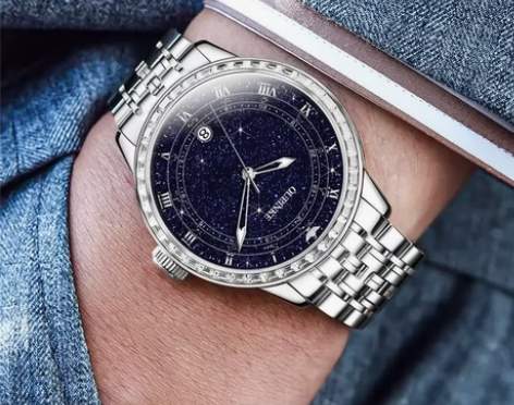 新款瑞士欧品客高档名牌手表男士全自动机械表...