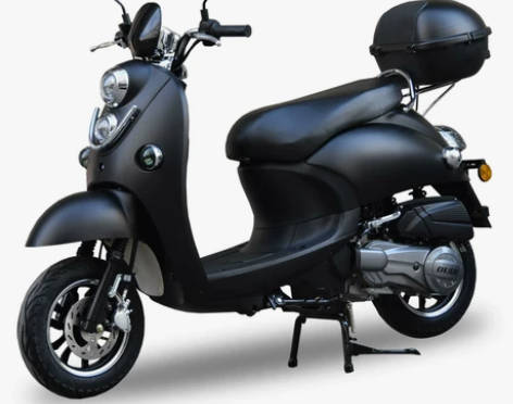 小龟王125踏板摩托车助力车燃油摩托国三国...