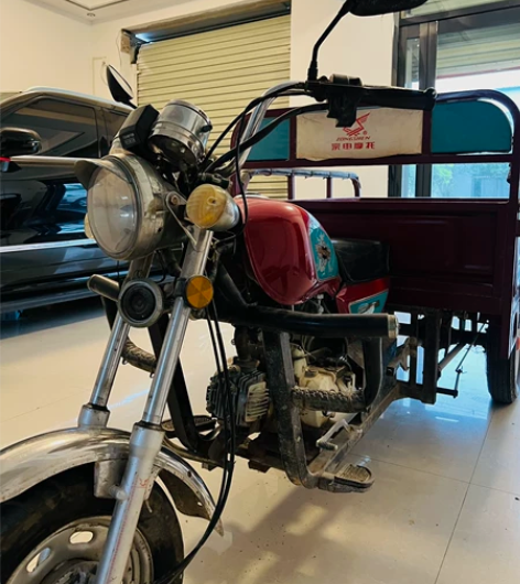 宗申太子正三轮摩托车,骑行了6000多公里...