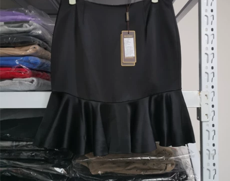 全新LUXMAN莱克斯曼鱼尾半裙包臀裙半身...