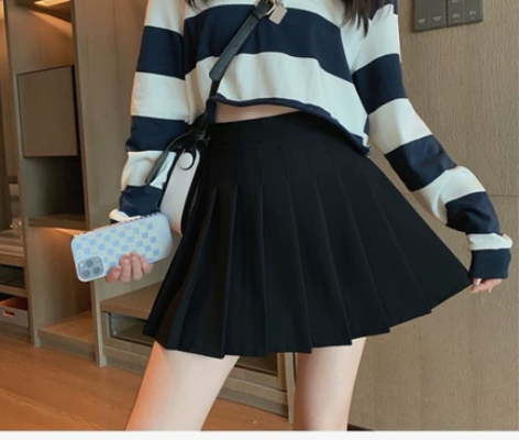 百褶裙 超短 辣妹必备 回头率超高！ 全新...