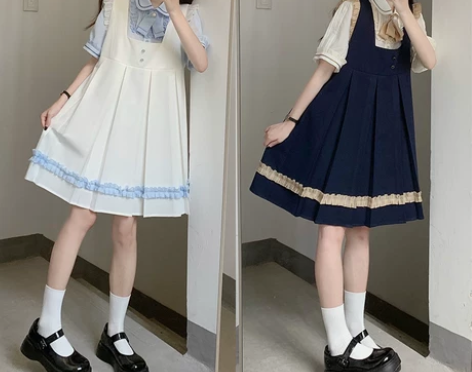 【东京岁时记】原创刺绣JK日系学院风可爱卡...