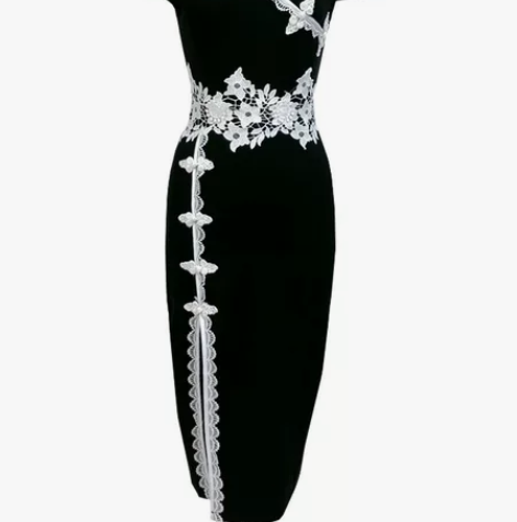 中国风旗袍裙子改良版连衣裙女夏装新款性感名...