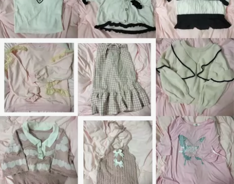 出闲置衣服，先到先得！ 牛仔裤（大多是辣妹...