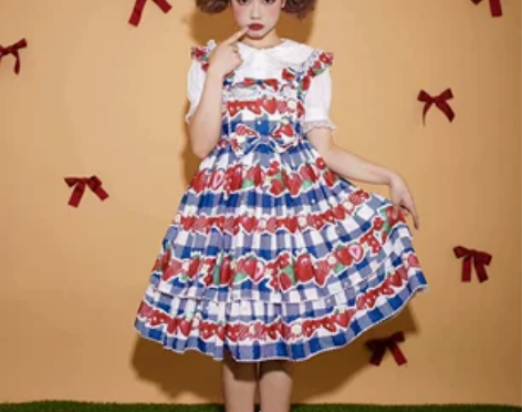 【甜甜草莓补货中】JSK * lolita...