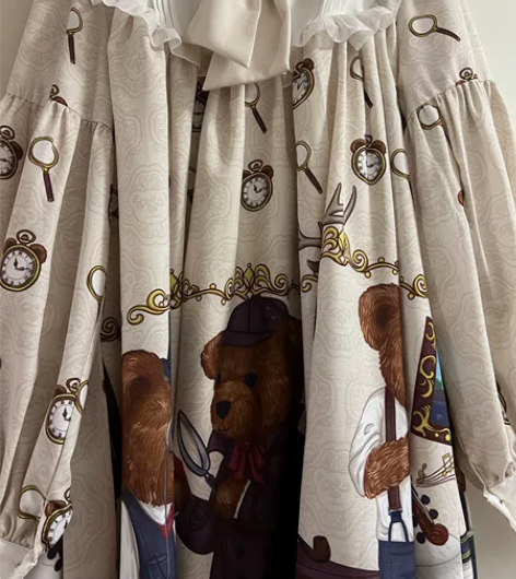 Lolita裙 小熊音乐会 九新 op M...