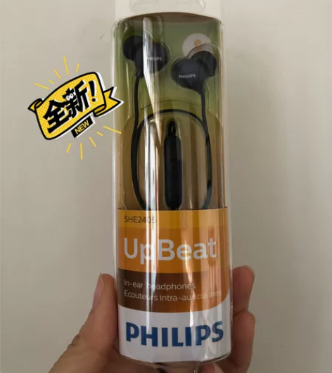 飞利浦SHE2405手机半入耳式耳机有线高...