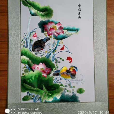 清仓刺绣画,尺寸50*70,手机照实物图,...
