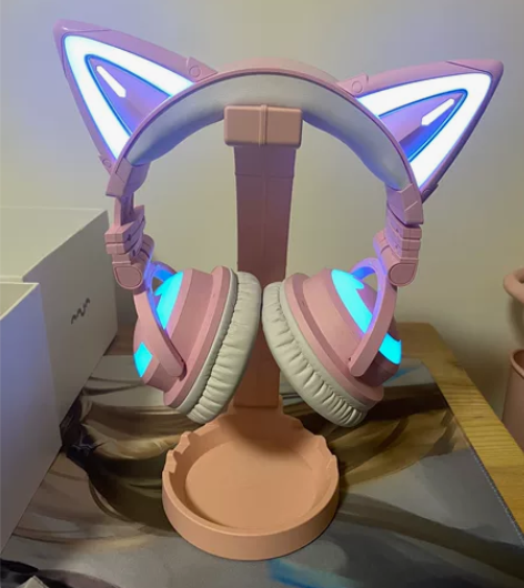 妖舞蓝牙耳机3G粉色 过生日男朋友送的 已...