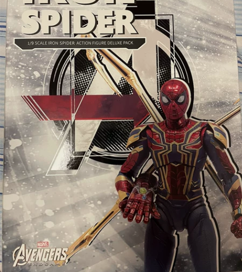 咪咕 漫威系列 钢铁侠蜘蛛侠 1:9 超可...