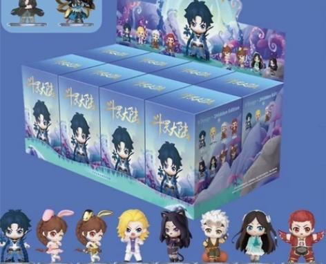 正版授权斗罗大陆盲盒手办潮玩动漫周边唐三小...