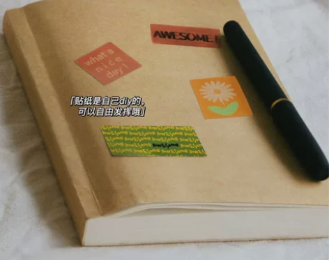 ins风超厚笔记本，学生高颜值实用日记本！...
