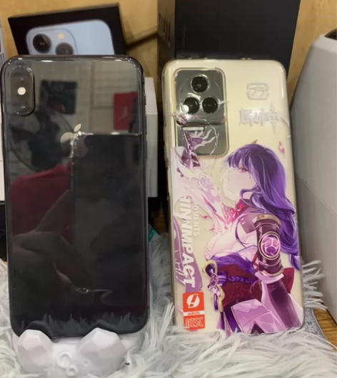 苹果iPhone x黑色 美版256g电池...