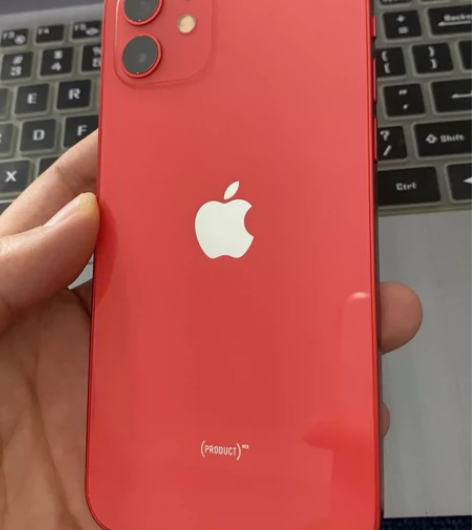 苹果12 红色128g 无锁有面容 换了原...