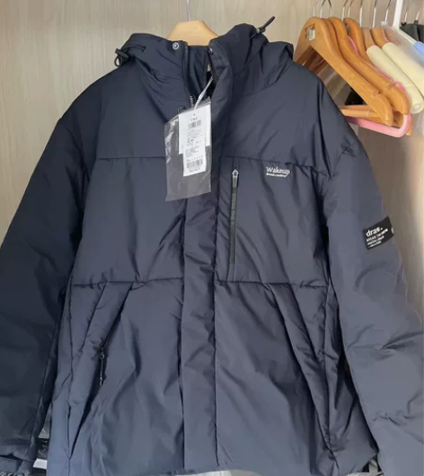 唐狮2022冬季新款90绒短款连帽羽绒服男...